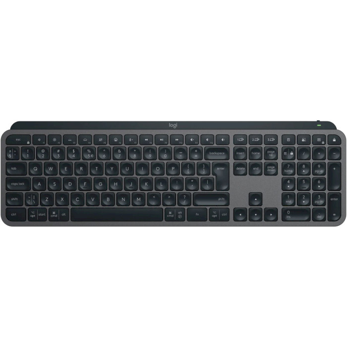 Клавіатура бездротова LOGITECH MX Keys S Graphite (920-011593)
