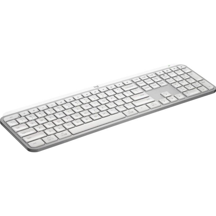 Клавиатура беспроводная LOGITECH MX Keys S Pale Gray (920-011588)