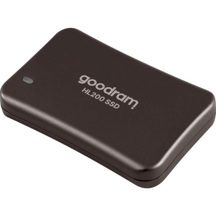 Портативный SSD диск GOODRAM HL200 256GB USB3.2 Gen2 Gray (SSDPR-HL200-256)