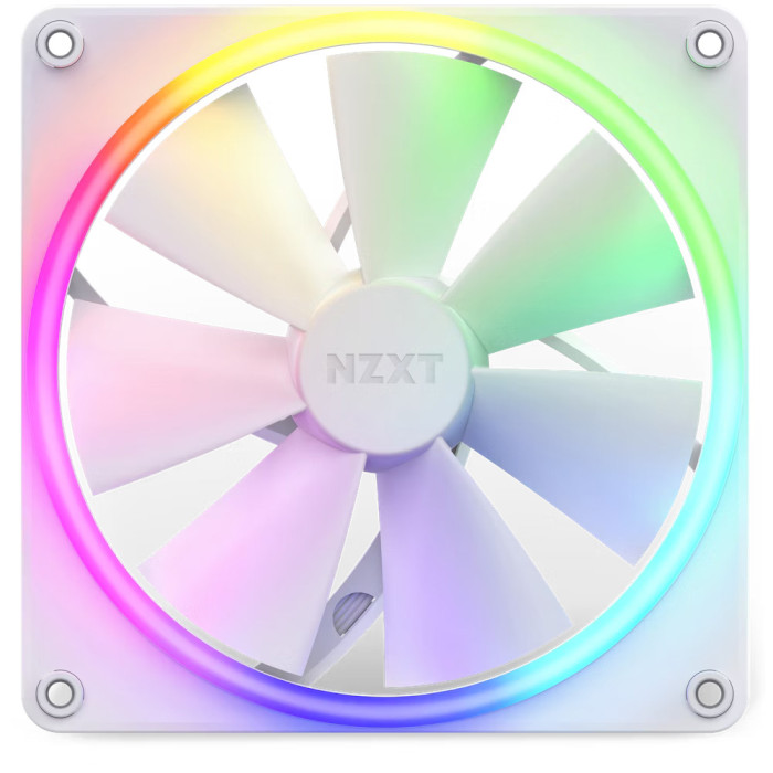 Вентилятор NZXT F140 RGB Matte White (RF-R14SF-W1)