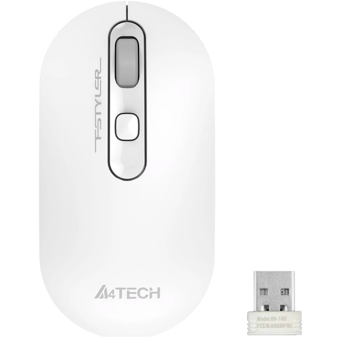 Миша A4TECH Fstyler FG20 Icy White