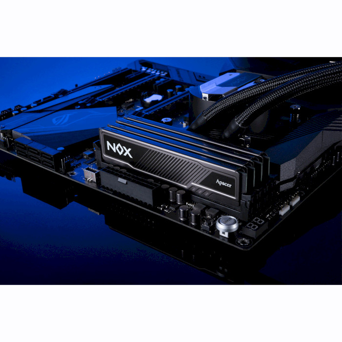 Модуль пам'яті APACER Nox Black DDR4 3600MHz 16GB Kit 2x8GB (AH4U16G36C25YMBAA-2)