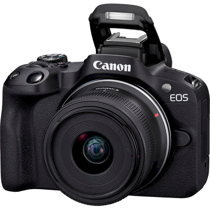 Фотоапарат CANON EOS R50 Kit Black RF-S 18-45mm f4.5-6.3 IS STM + 55-210mm f5-7.1 IS STM (5811C034)