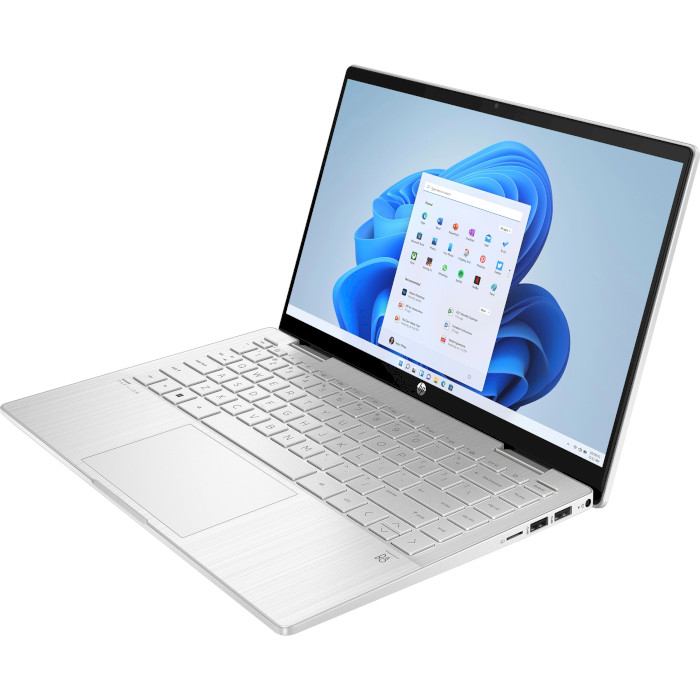 Ноутбук HP Pavilion x360 14-ek1005ua Natural Silver (833G2EA)