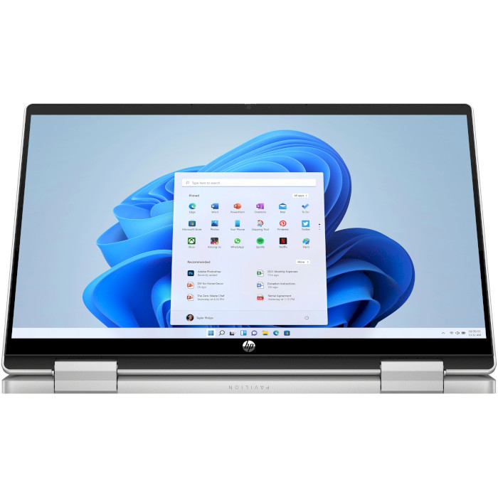 Ноутбук HP Pavilion x360 14-ek1011ua Natural Silver (832S9EA)