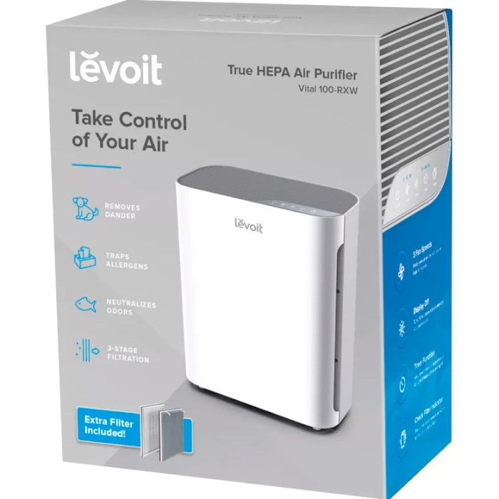 Очищувач повітря LEVOIT Air Purifier Vital100-RXW White (HEAPAPLVNEU0028)