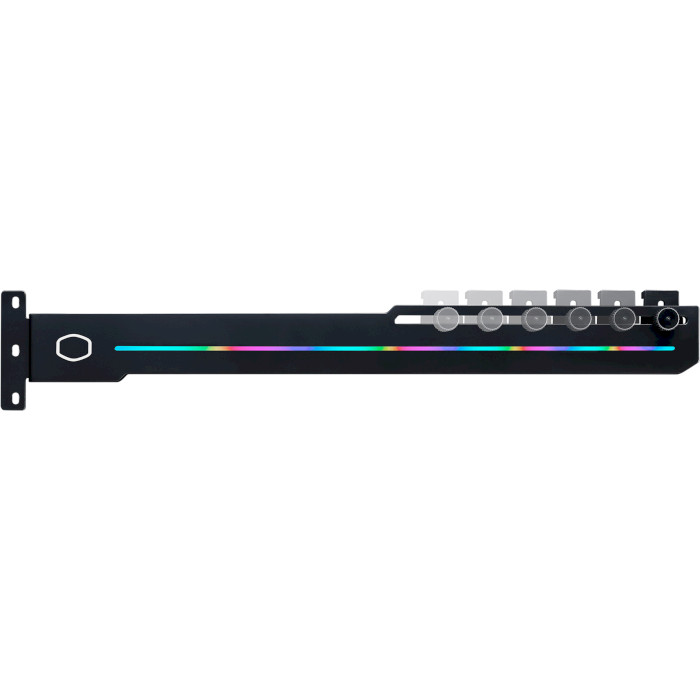 Держатель для видеокарты COOLER MASTER LV8 GPU Brace with RGB Lighting (MAZ-IMGB-N30NA-R1)