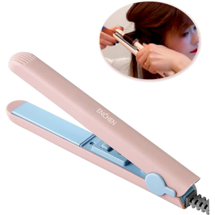 Выпрямитель для волос ENCHEN Mini Electric Hair Straightener&Hair