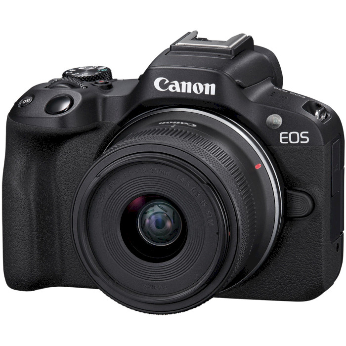 Фотоапарат CANON EOS R50 Kit Black RF-S 18-45mm f4.5-6.3 IS STM (5811C033)