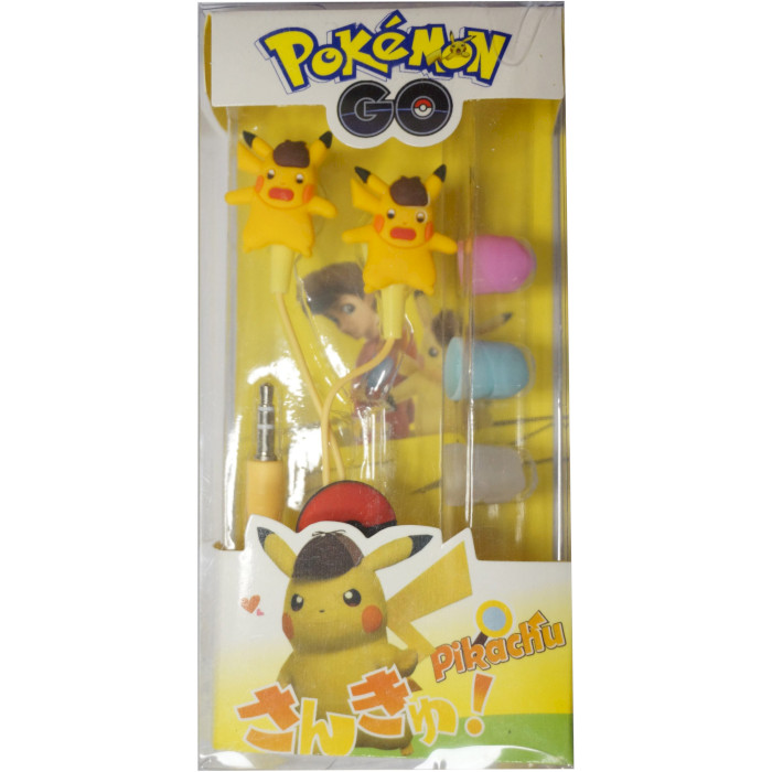 Навушники OPTIMA Pokemon Go "Pikachu Surprised with Pokeball" Yellow