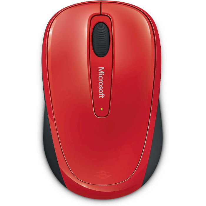 Мышь MICROSOFT Wireless Mobile Mouse 3500 Flame Red (GMF-00293)