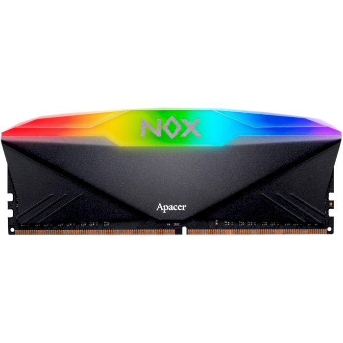 Модуль пам'яті APACER Nox RGB Black DDR4 3600MHz 32GB Kit 2x16GB (AH4U32G36C25YNBAA-2)