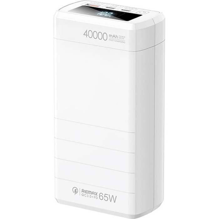 Повербанк REMAX Dinba RPP-310 QC+PD 65W 40000mAh White