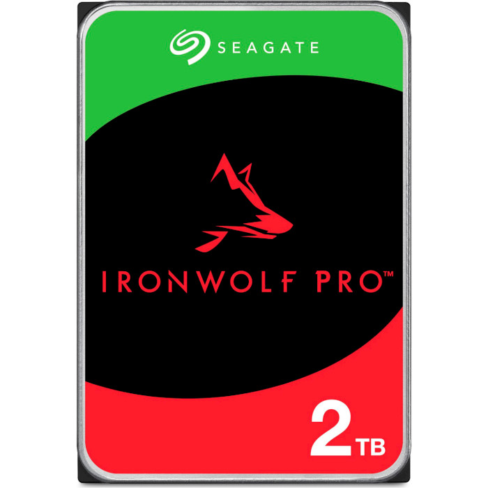 Жорсткий диск 3.5" SEAGATE IronWolf Pro 2TB SATA/256MB (ST2000NT001)