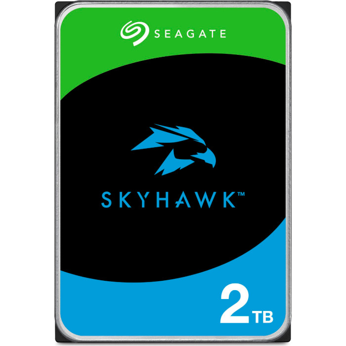 Жорсткий диск 3.5" SEAGATE SkyHawk 2TB SATA/256MB (ST2000VX017)