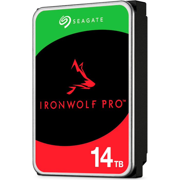 Жорсткий диск 3.5" SEAGATE IronWolf Pro 14TB SATA/256MB (ST14000NT001)