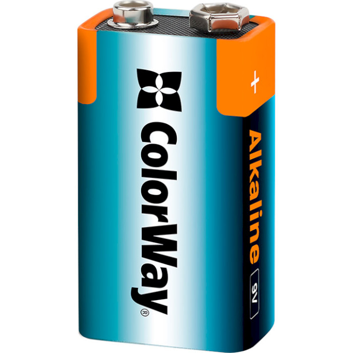 Батарейка COLORWAY Alkaline «Крона» (CW-BA6LR61-1BL)
