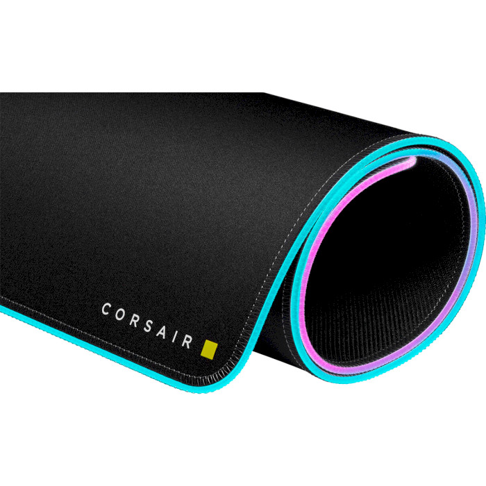 Ігрова поверхня з USB хабом CORSAIR MM700 RGB Extended Mouse Pad Black (CH-9417070-WW)