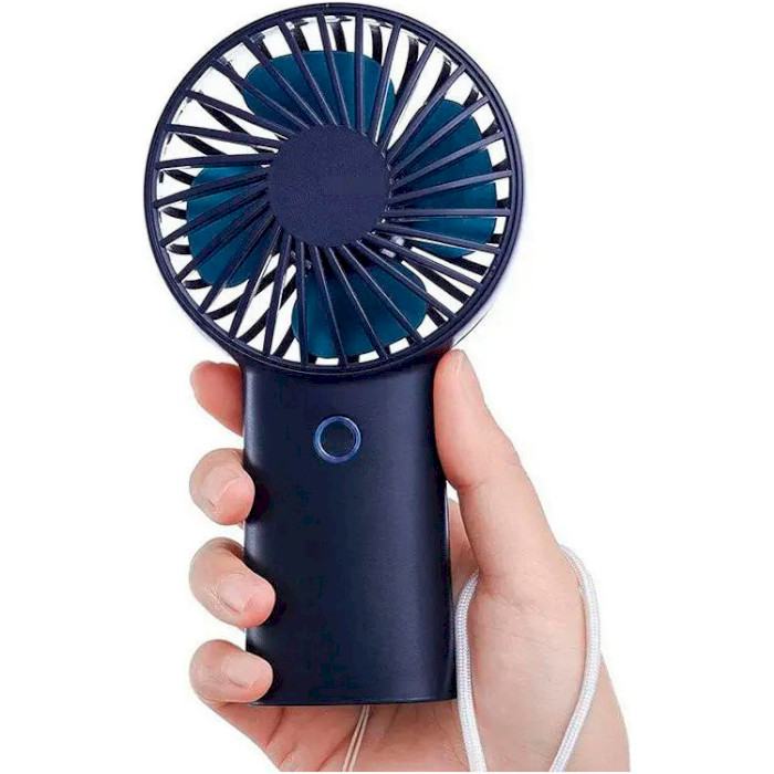 Портативний вентилятор JISULIFE F2B Handheld Fan Life3 Dark Blue