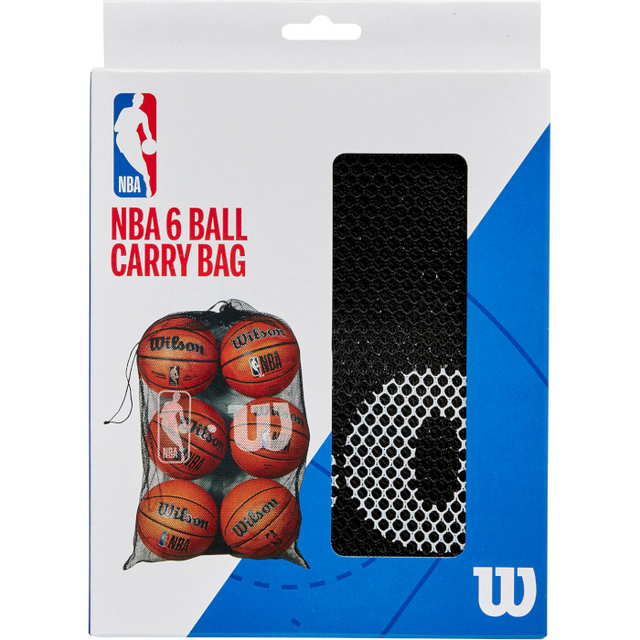 Сетка для мячей WILSON NBA 6 Ball Mesh Basketball Bag (WTBA70030)