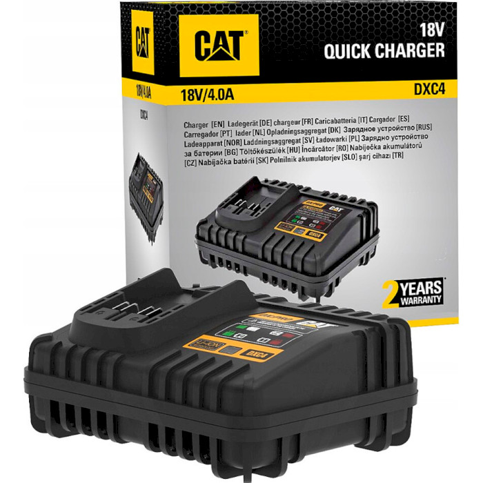 Зарядний пристрій CAT 18V 4A (DXC4)