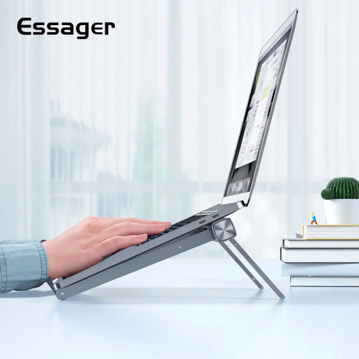 Підставка для ноутбука ESSAGER Zenchey Laptop Stand Holder Gray (ZEZJZD-ZC0G)