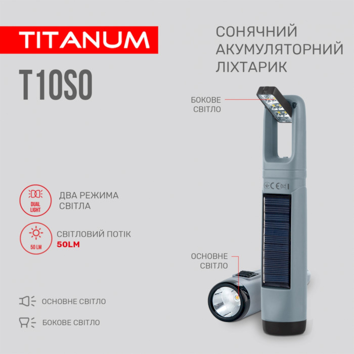 Фонарь переносной TITANUM TLF-T10SO