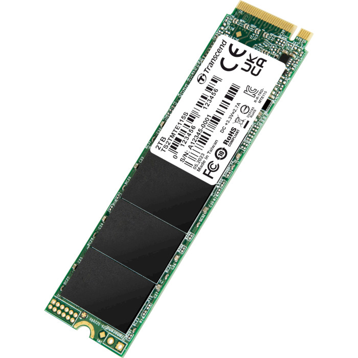 SSD диск TRANSCEND MTE115S 2TB M.2 NVMe (TS2TMTE115S)