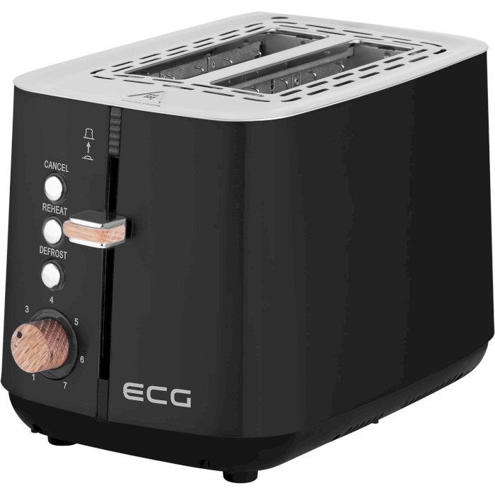 Тостер ECG ST 2768 Timber Black