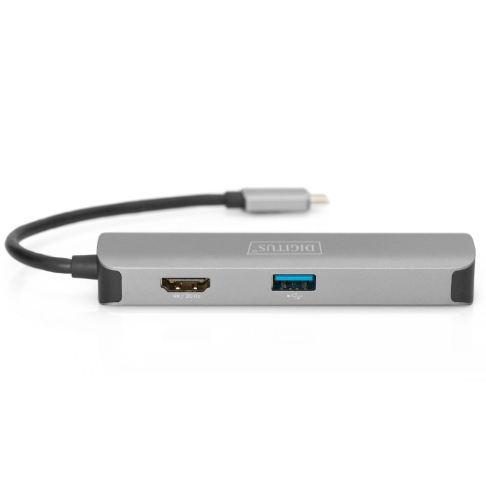 Порт-реплікатор DIGITUS USB-C 5-port Travel Dock (DA-70891)