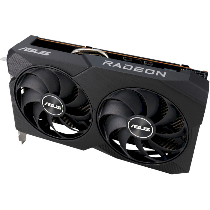 Видеокарта ASUS Dual Radeon RX 7600 V2 OC Edition 8GB GDDR6 (90YV0IH2-M0NA00)