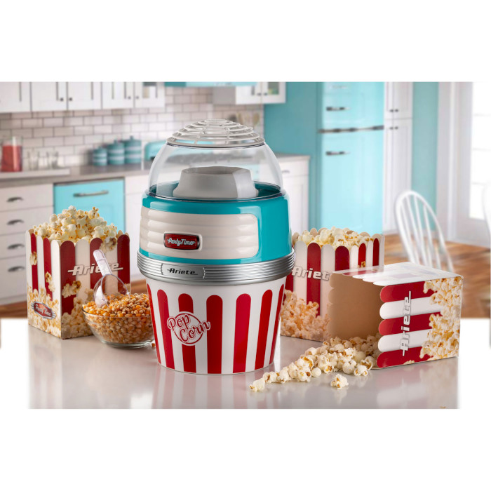 Апарат для приготування попкорна ARIETE 2957 Party Time Pop Corn XL Blue (00C295701AR0)