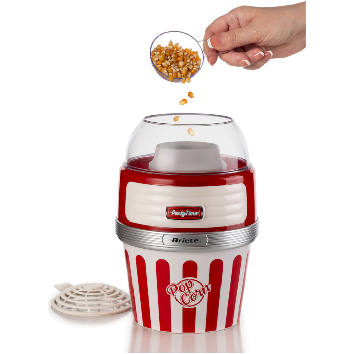 Апарат для приготування попкорна ARIETE 2957 Party Time Pop Corn XL Red (00C295700AR0)