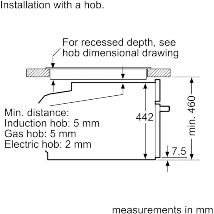 Духова шафа BOSCH CMG7241B1