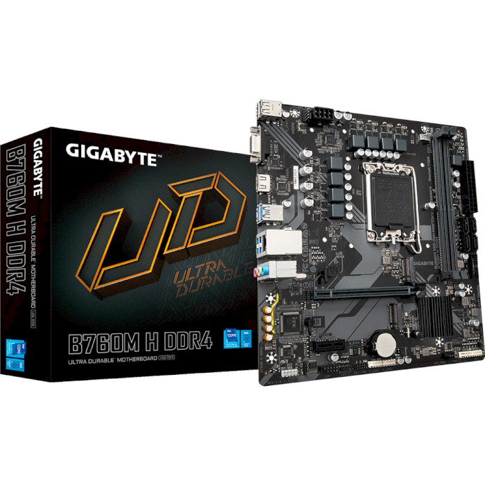 Материнська плата GIGABYTE B760M H DDR4