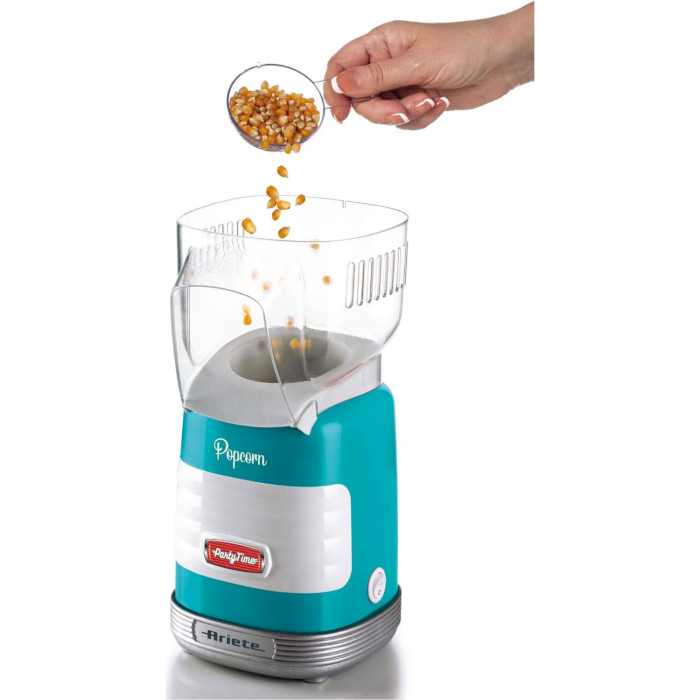 Аппарат для приготовления попкорна ARIETE 2956 Party Time Pop Corn Blue (00C295601AR0)