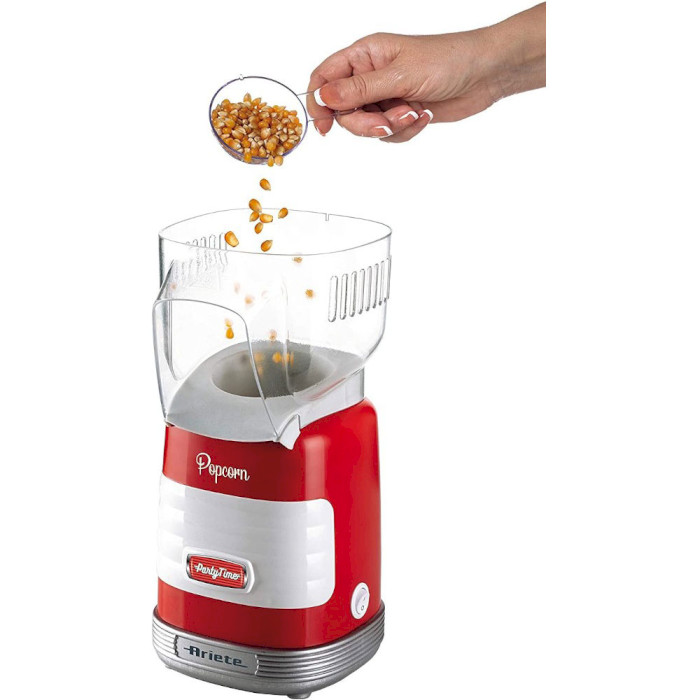 Аппарат для приготовления попкорна ARIETE 2956 Party Time Pop Corn Red (00C295600AR0)