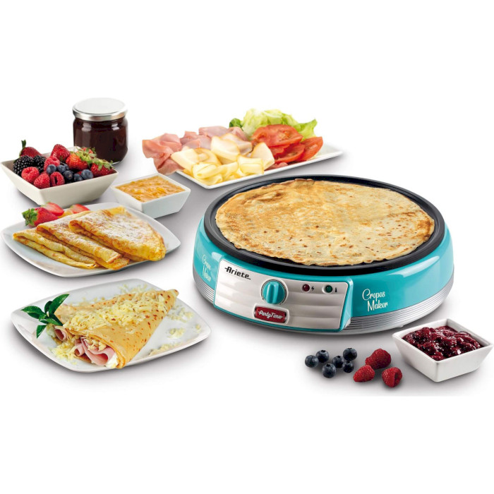 Млинниця ARIETE 0202 Crepes Maker Party Time Blue (00C020201AR0)