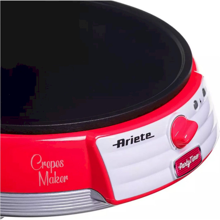 Блинница ARIETE 0202 Crepes Maker Party Time Red (00C020200AR0)