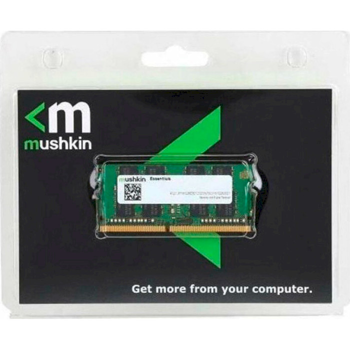 Модуль памяти MUSHKIN Essentials SO-DIMM DDR4 2666MHz 8GB (MES4S266KF8G)