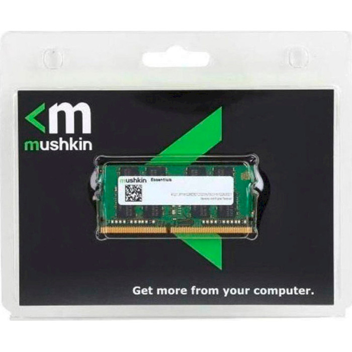 Модуль пам'яті MUSHKIN Essentials SO-DIMM DDR4 3200MHz 32GB (MES4S320NF32G)