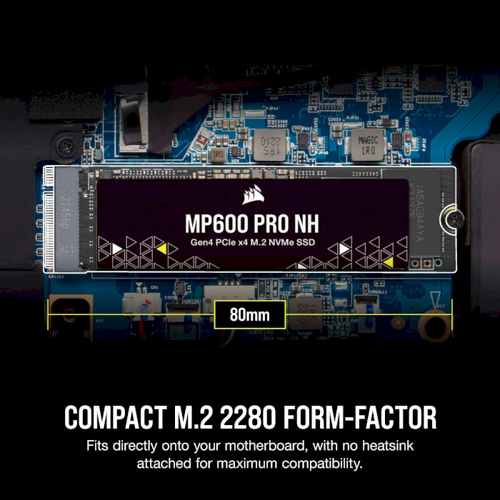SSD диск CORSAIR MP600 Pro NH 1TB M.2 NVMe (CSSD-F1000GBMP600PNH)