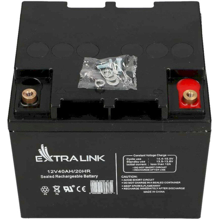Акумуляторна батарея EXTRALINK EX.9779 (12В, 40Агод)