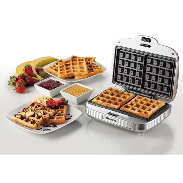 Вафельница ARIETE 1973 Waffle Maker Party Time Red (00C197300AR0)