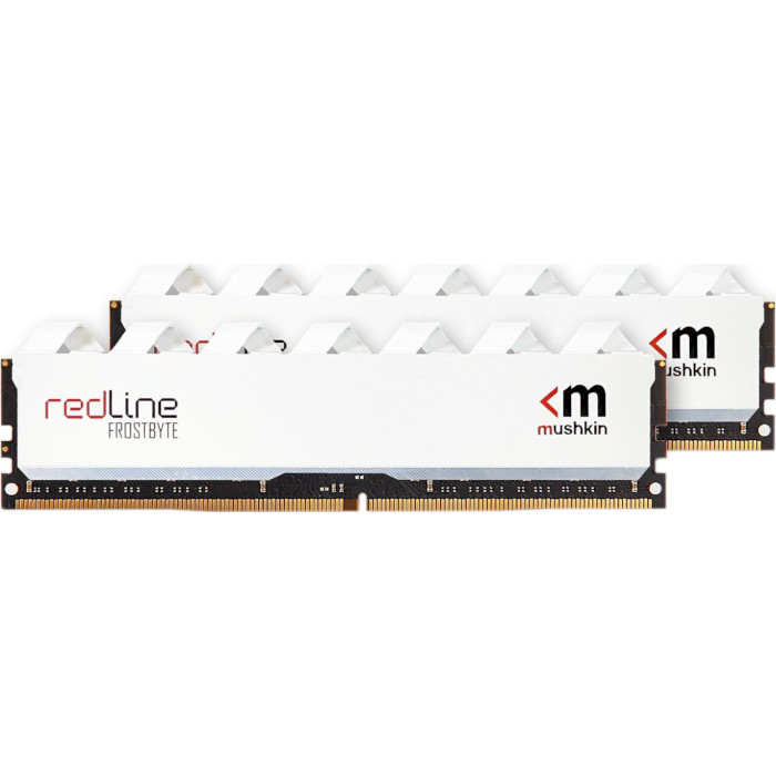 Модуль пам'яті MUSHKIN Redline White DDR4 3200MHz 32GB Kit 2x16GB (MRD4U320GJJM16GX2)