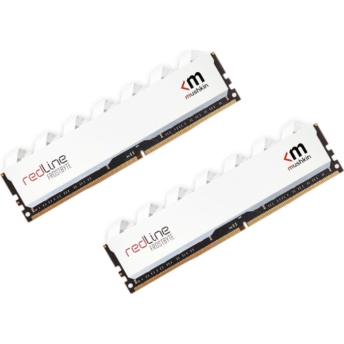 Модуль пам'яті MUSHKIN Redline White DDR4 3200MHz 32GB Kit 2x16GB (MRD4U320GJJM16GX2)