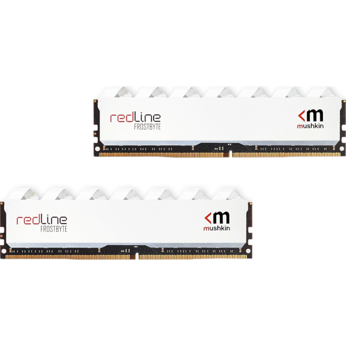 Модуль пам'яті MUSHKIN Redline White DDR4 4000MHz 16GB Kit 2x8GB (MRD4U400JNNM8GX2)