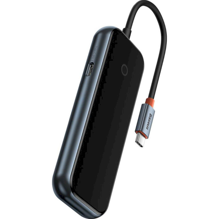 USB-хаб BASEUS AcmeJoy 4-Port Type-C Hub Adapter Dark Gray (WKJZ010013)