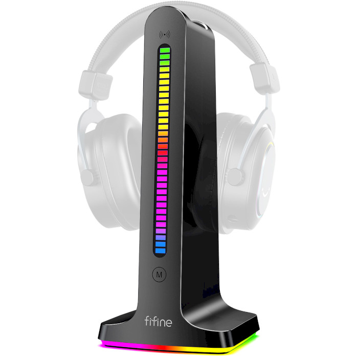 Підставка для навушників з USB-хабом FIFINE S3 RGB Headset Stand