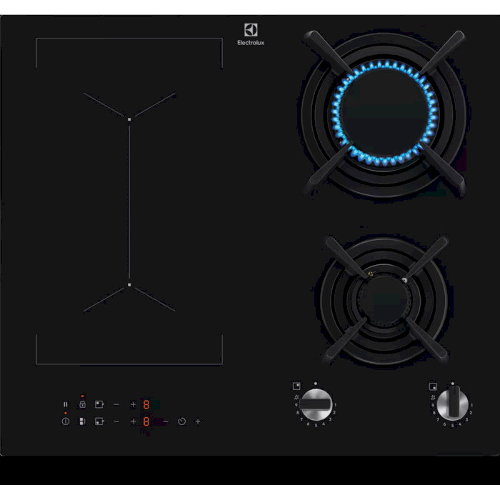 Варильна поверхня комбінована ELECTROLUX KDI641723K (949760097)